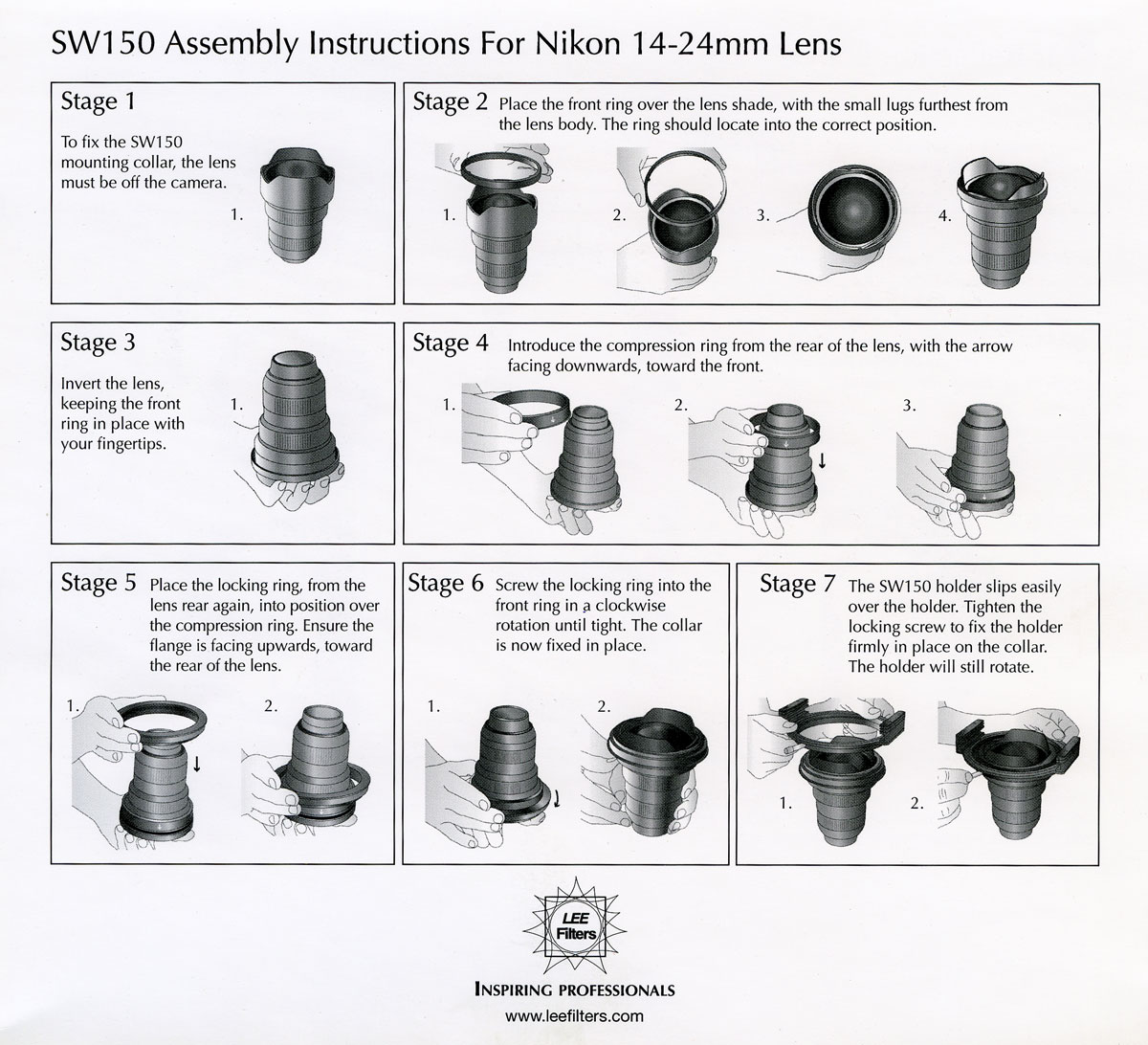     LEE Filters SW-150 Filter Holder   Nikon 14-24mm f/2.8G
