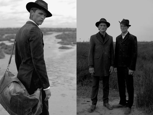 #8. GQ UK, Men at Work, Automn Winter 2005. Photographer: Peter Lindbergh