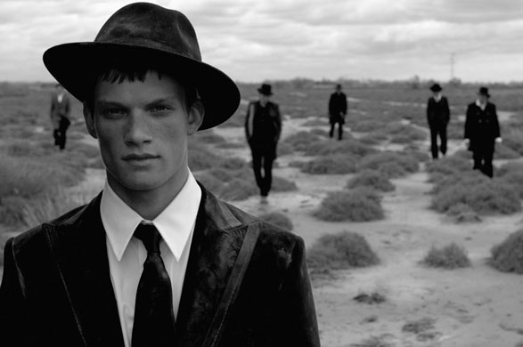 #9. GQ UK, Men at Work, Automn Winter 2005. Photographer: Peter Lindbergh