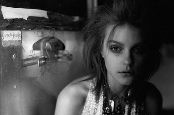 #8. Italian Vogue, The New Dimension, Jessica Stam, Mar 2005. Photographer: Peter Lindbergh