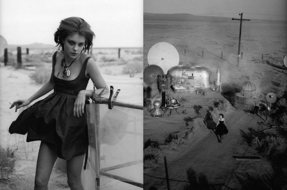 #9. Italian Vogue, The New Dimension, Jessica Stam, Mar 2005. Photographer: Peter Lindbergh