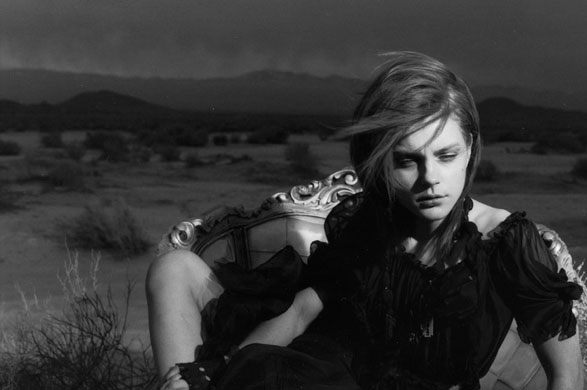 #10. Italian Vogue, The New Dimension, Jessica Stam, Mar 2005. Photographer: Peter Lindbergh