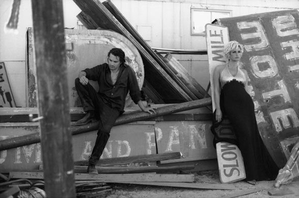 #7. St John, My Desert Heart, Kelly Gray & Olivier Martinez, Dec 2004. Photographer: Peter Lindbergh