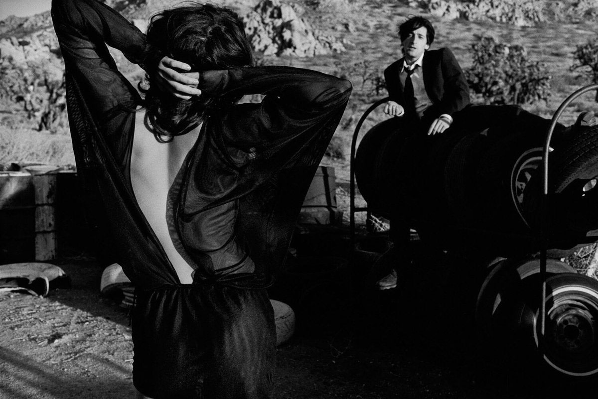 #3. Italian Vogue, Asia Argento & Adrien Brody. Photographer: Peter Lindbergh