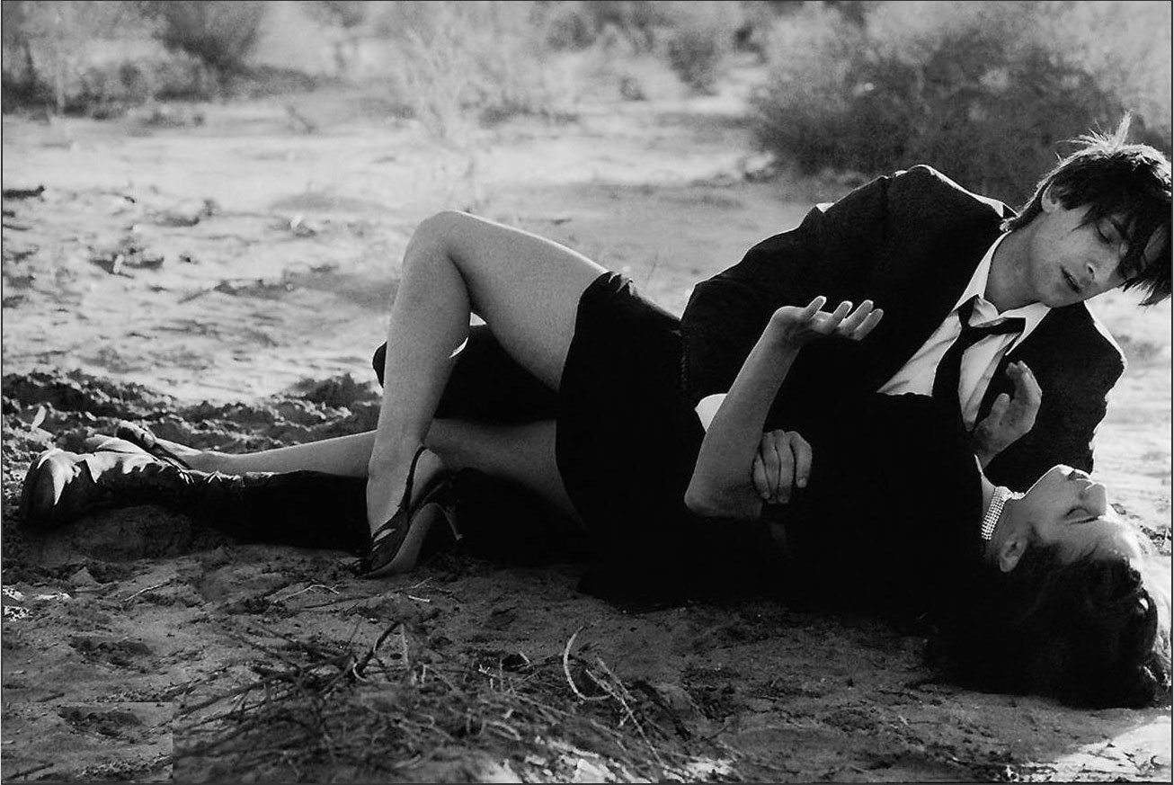 #7. Italian Vogue, Asia Argento & Adrien Brody. Photographer: Peter Lindbergh