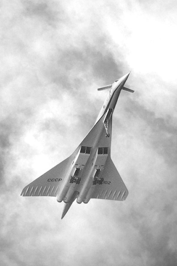 «ТУ-144» на взлете