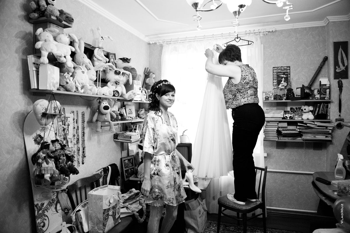 Фото 11 - невесте пора уже одеваться