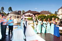 Фото выездной регистрации брака в «Дворянском гнезде» г. Королёва