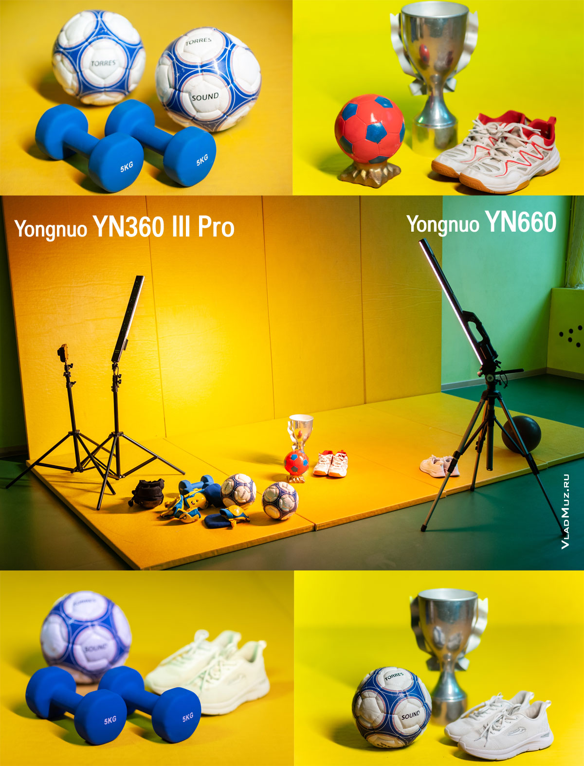  RGB- Yongnuo  : Yongnuo YN360 III Pro  Yongnuo YN660