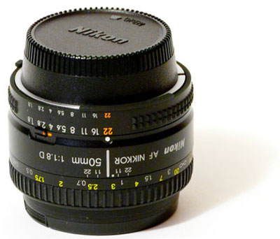   Nikon 50mm f/1.8D AF Nikkor