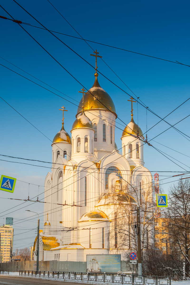 Фото храма Вознесения Господня в г. Иваново на Вокзальной площади