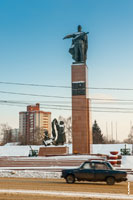 Фото Вечного огня и памятников Героям фронта и тыла в Иваново