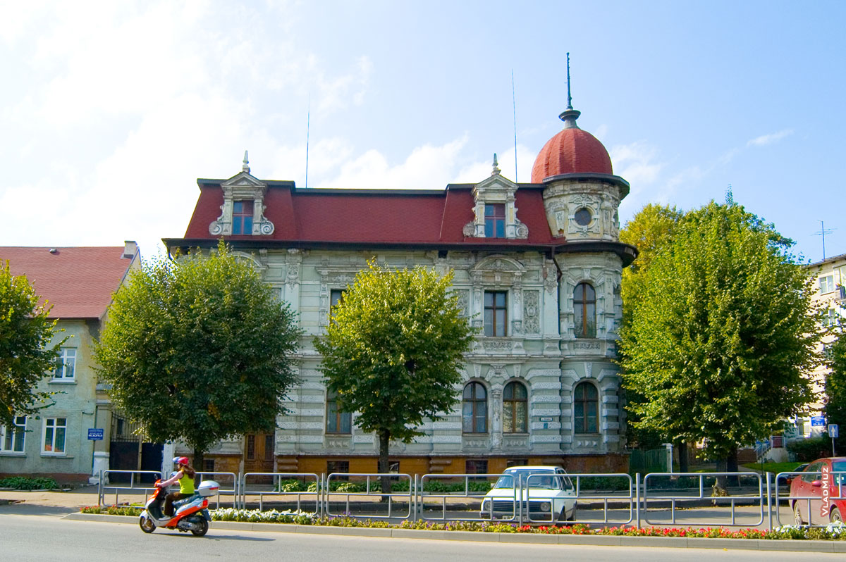 Здание бывшей «Франкишен-виллы» в Советске, Тильзите (Tilsit) (Вилла Франка, частный дом, построен купцом Францем Франком)