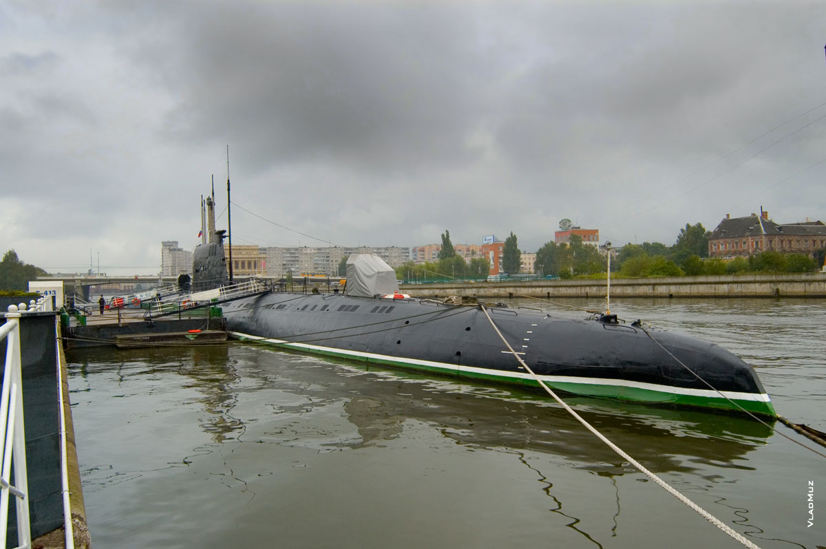 Фото кормовой части подводной лодки Б-413
