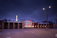 HD-фото площади и здания 1-й проходной РКК «Энергия» в городе Королёве
