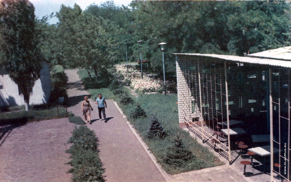 Около кузнечного цеха НЭВЗ в 1972 году тоже было красиво и чисто