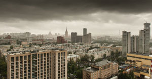 Серия панорамных фотографий под названием «Над Москвою тучи ходят хмуро» (HD quality)