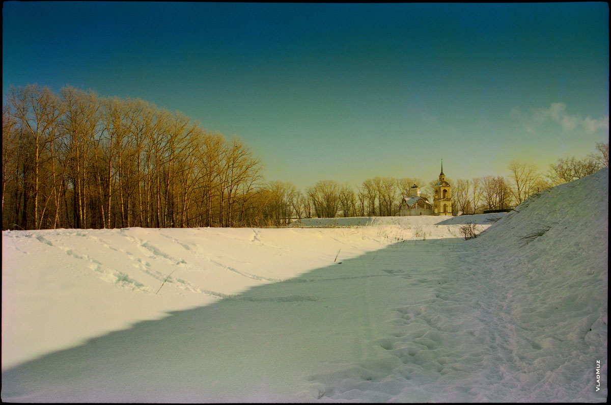 Ростов Великий зимой: фото церкви Исидора Блаженного или церкви Вознесения Господня