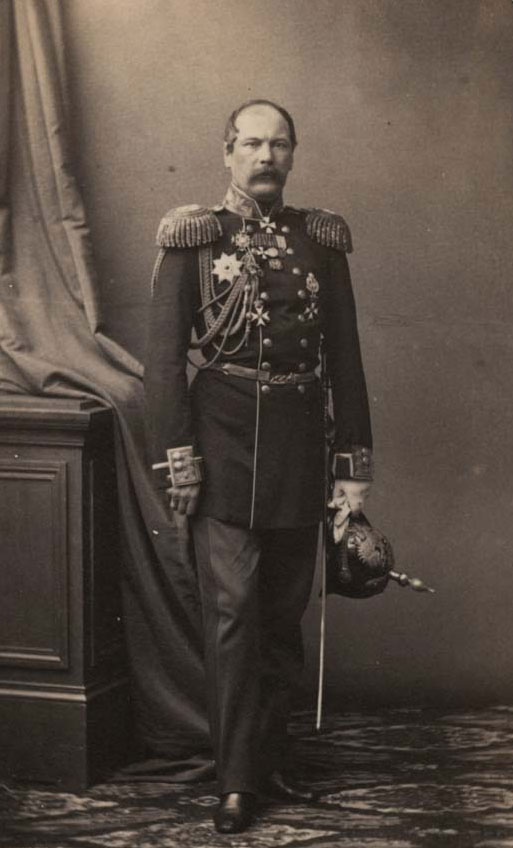 Военный инженер граф Э. И. Тотлебен, конец 19 века