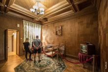 Фото интерьера комнаты отдыха на даче Сталина в Сочи